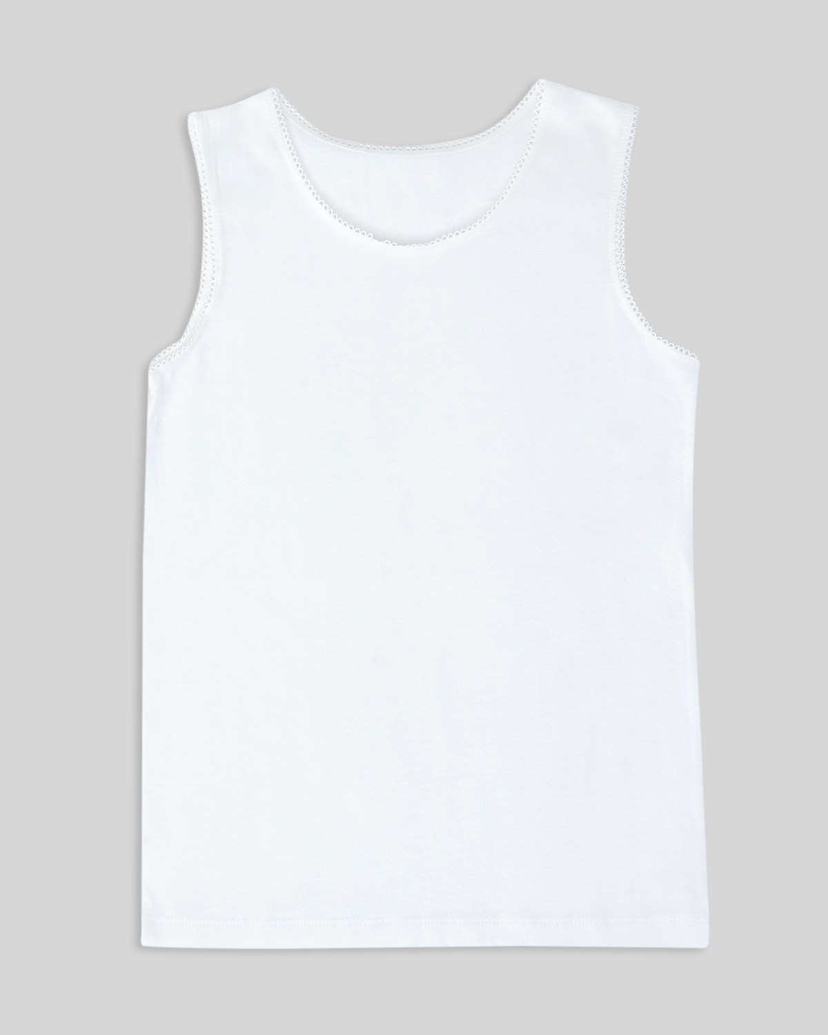 Dunnes Stores | White Girls Sleeveless Vests – Pack Of 4 (2-12 years)