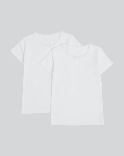 Girls Thermal Tops - Pack Of 2 (3-14 years)