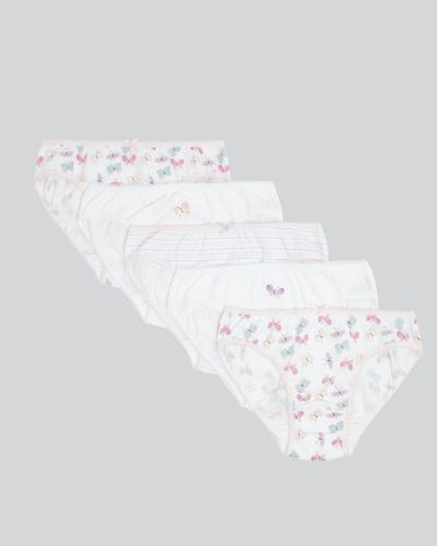 Girls' Cotton Rich Briefs - Pack Of 5 - (2-14 Years) thumbnail