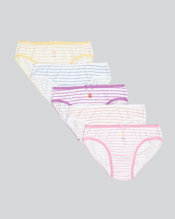 Girls Briefs - Pack Of 5 (2-14 years)
