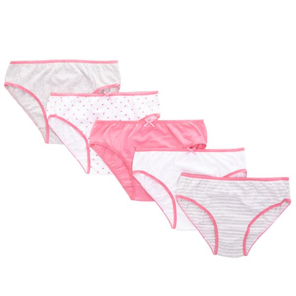 Girls Briefs - Pack Of 5 (2-12 years)