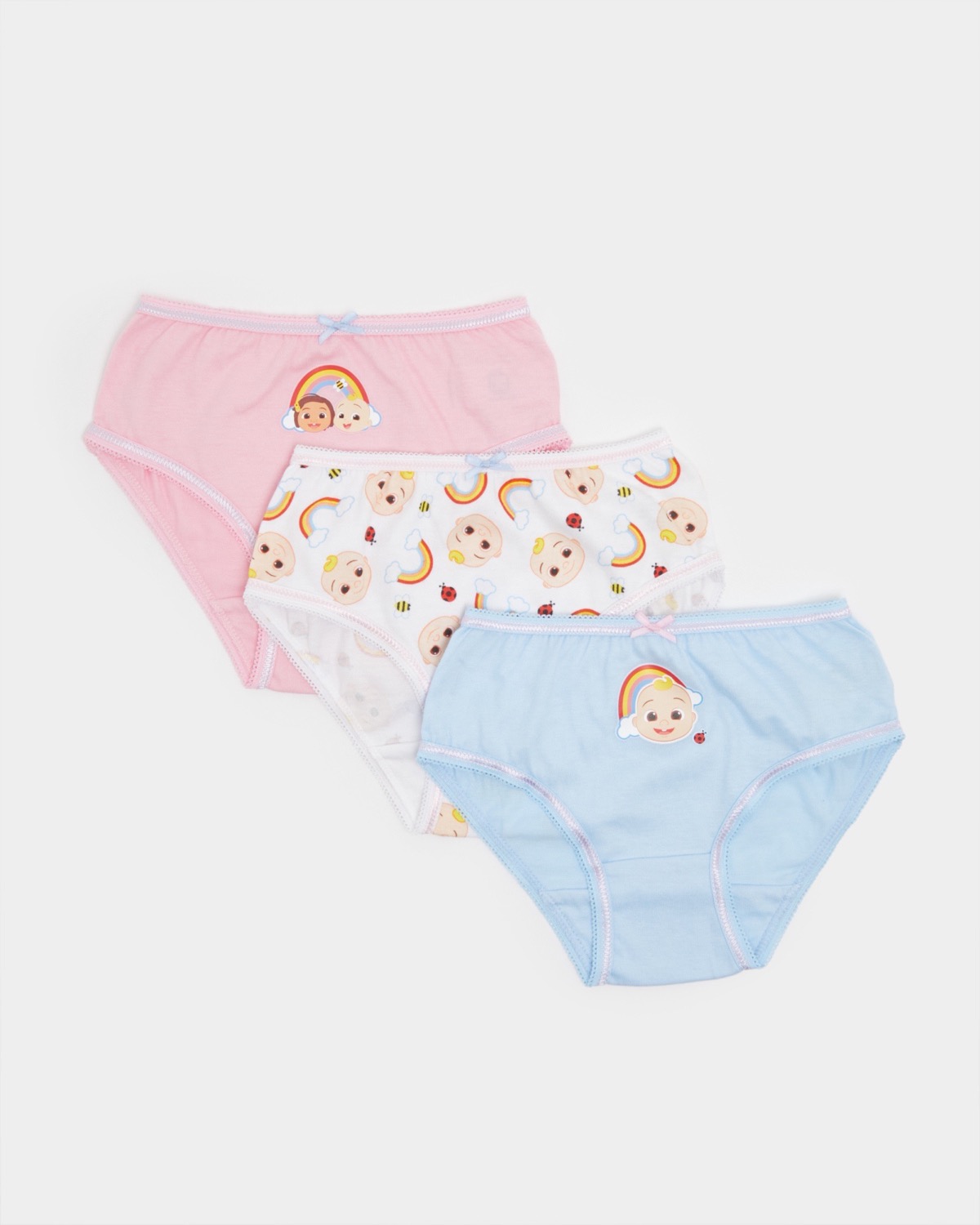 Dunnes Stores  Light-blue Cocomelon Briefs - Pack Of 3 (2-5 years)