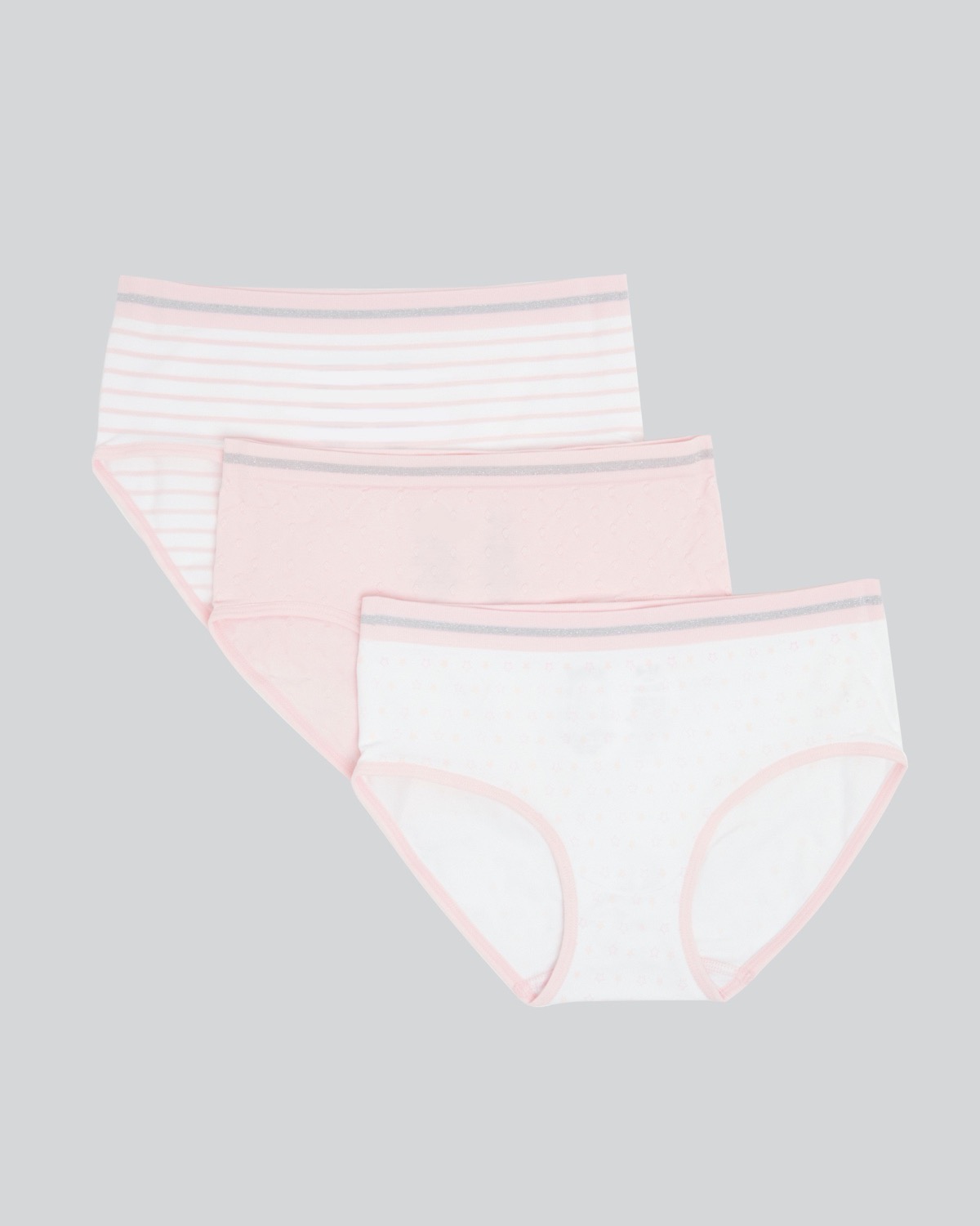 Dunnes Stores | Multi Girls Seamfree Briefs - Pack Of 3 (6 - 14 years)