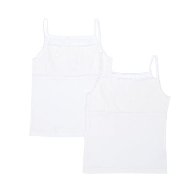 Girls Embroidered Vests - Pack Of 2 thumbnail