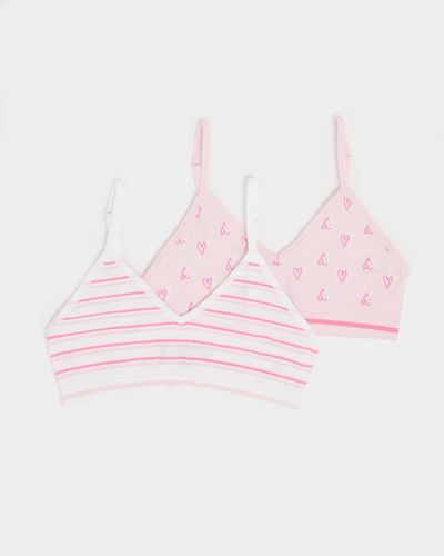 Seamfree Strappy Crop Top - Pack Of 2 (9-14 Years) thumbnail