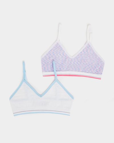Seamfree Strappy Crop Top - Pack Of 2 (6 - 14 years) thumbnail