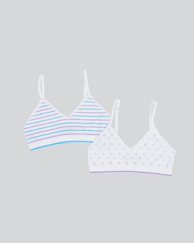 Seamfree Strappy Crop Top - Pack Of 2