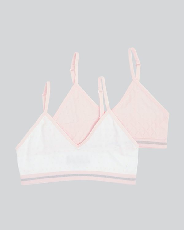 Seamfree Strappy Crop Top - Pack Of 2 (9 - 14 years)