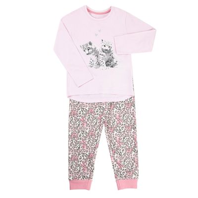 Girls Leopard Pyjamas thumbnail