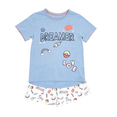 Girls Dreamer Short Pyjama Set thumbnail