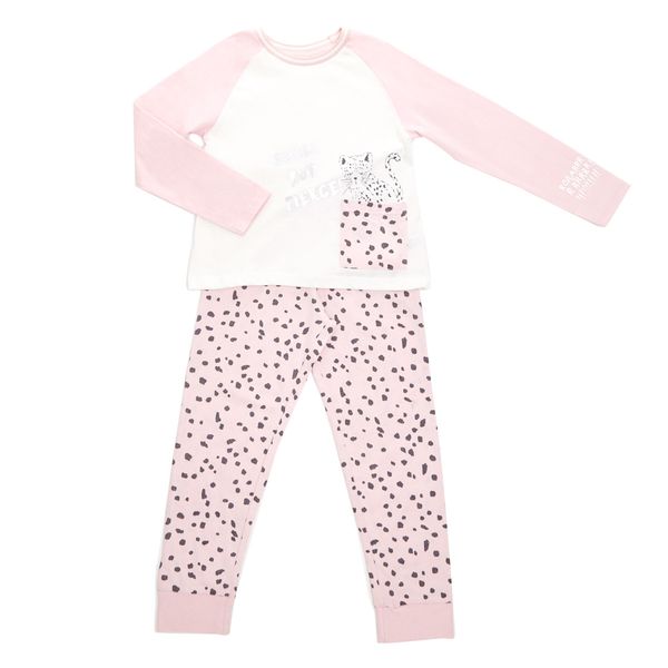 Girls Baby Leopard Pyjamas