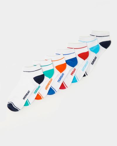 Days Of The Week Trainer Socks - Pack Of 7 thumbnail
