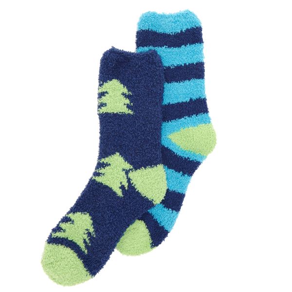 Boys Fluffy Socks - Pack Of 2