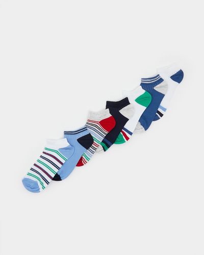 Fashion Trainer Socks - Pack Of 7