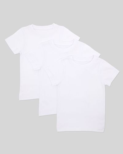 Cotton T-Shirt - 2-14 Years - Pack Of 3