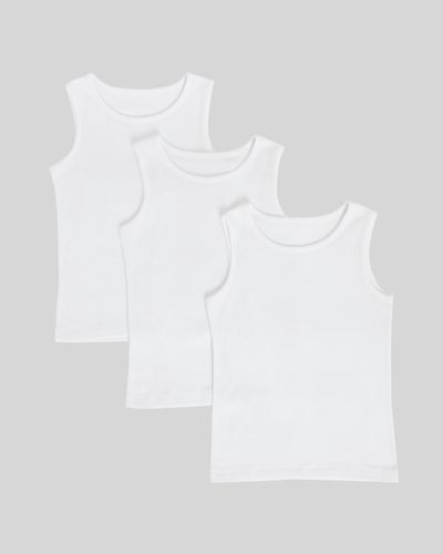 Boys Thermal Sleeveless Vest - Pack of 3 (2-14 Years)
