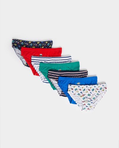 Boys Briefs - Pack Of 7  (2-10 years) thumbnail