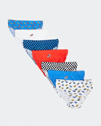 Boys Cotton Briefs - Pack Of 7 - (2-10 Years) thumbnail