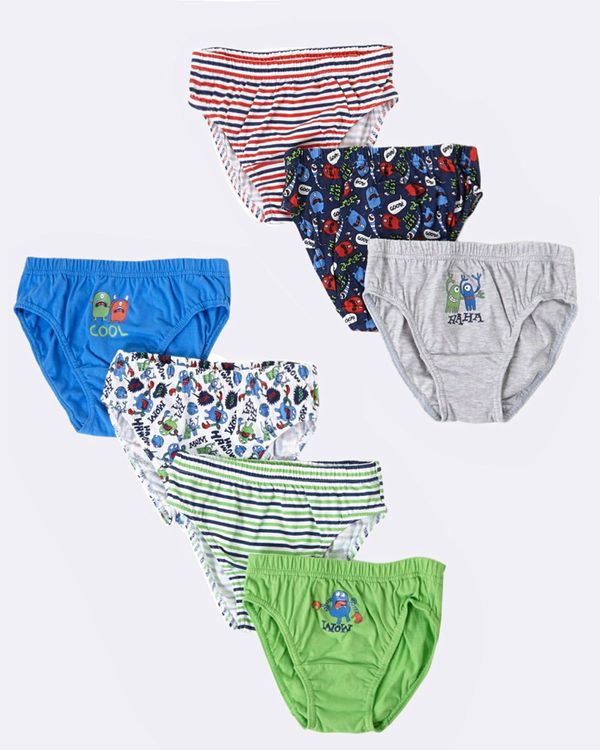 Boys Briefs - Pack Of 7 (2-10 Years)