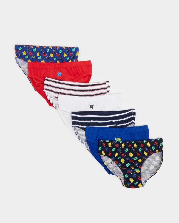 Boys Briefs - Pack Of 7 - (2-10 years)