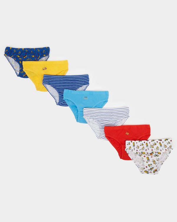 Boys Cotton Briefs - Pack Of 7