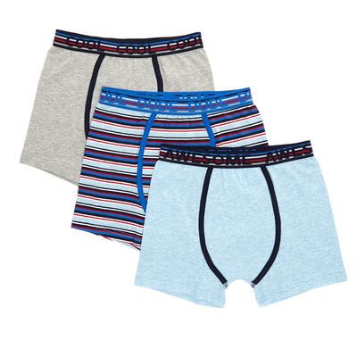 Boys Jersey Trunks - Pack Of 3 - (2-10 years) thumbnail