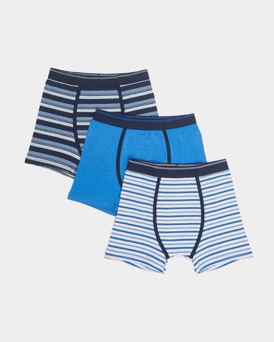 Boys Jersey Trunks - Pack Of 3 (2 - 10 years) thumbnail