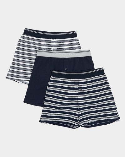 Boys Loose Fit Jersey Boxers - Pack Of 3 (3-14 years) thumbnail