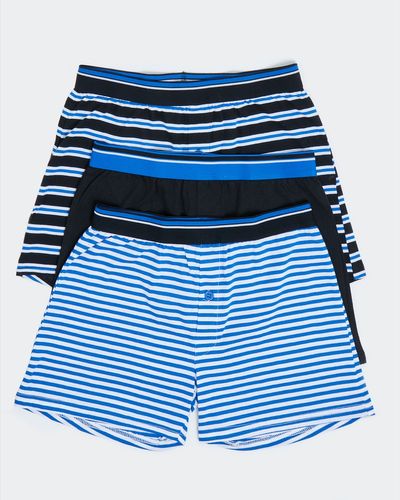 Boys Loose Fit Jersey Boxers - Pack Of 3 thumbnail