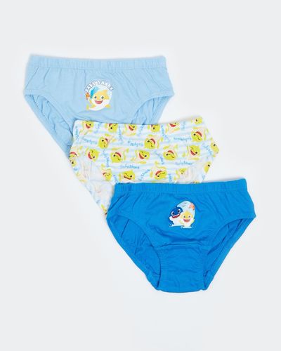 Baby Shark Briefs - Pack Of 3 (2 - 5 years) thumbnail