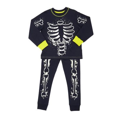 Younger Boys Skeleton Pyjamas thumbnail