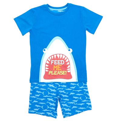 Shark Short Pyjama Set thumbnail