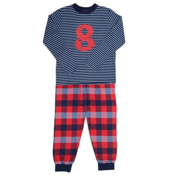 Boys Number 8 Pyjamas