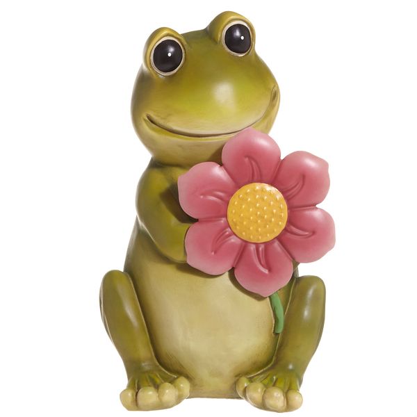 Frog With Flower