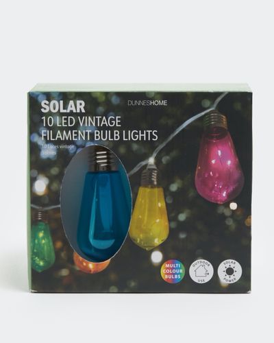 Colour Vintage Solar LED Lights
