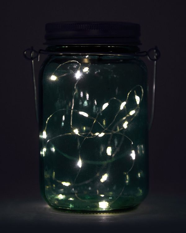 Solar LED Mason Jar