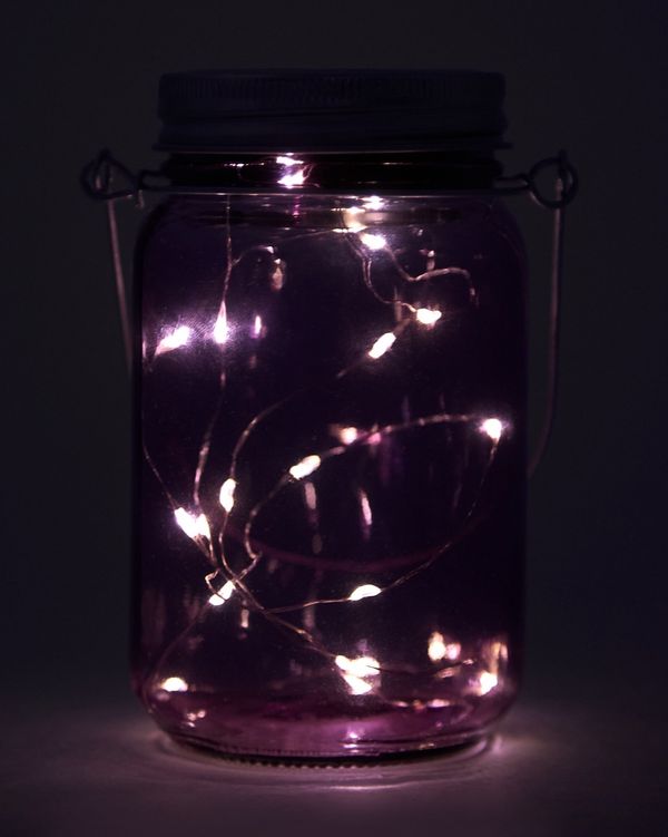 Solar LED Mason Jar