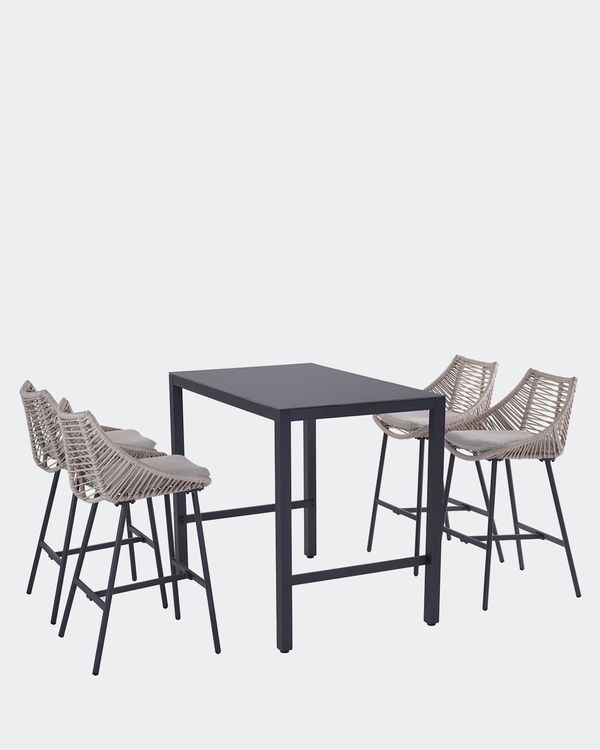 Soho High Table And 4 Chairs