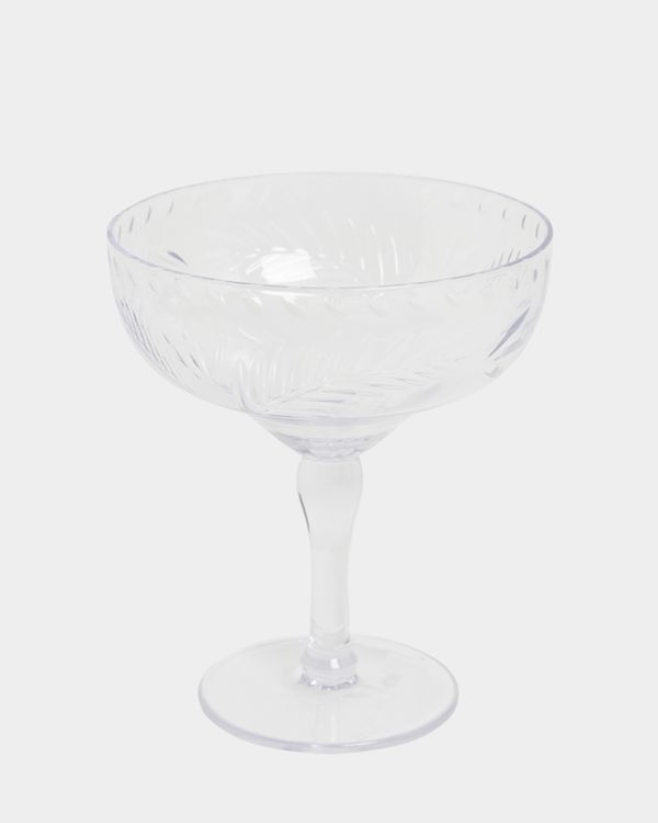 Palm Cocktail Glass