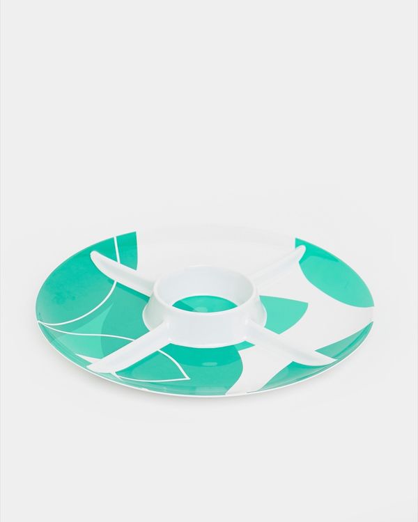 Abstract Chip And Dip Bowl