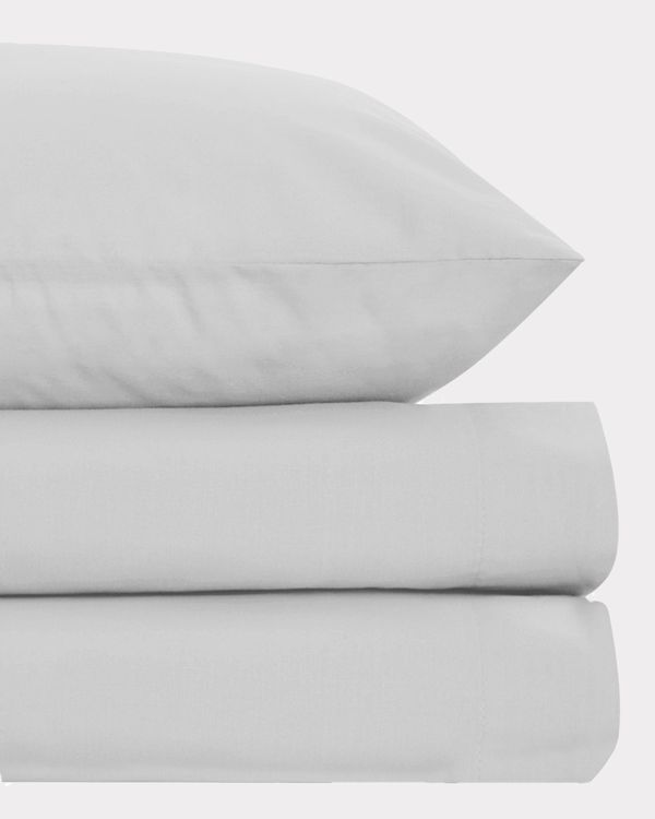 Percale Fitted Sheet 180 Thread Count - King Size