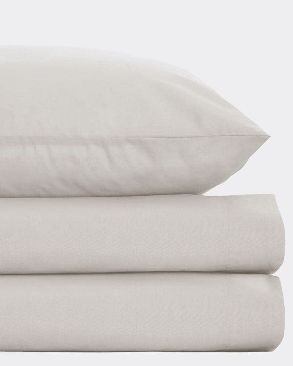 Percale Fitted Sheet 180 Thread Count - King Size
