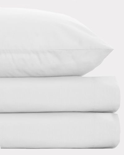 Non Iron Percale Fitted Sheet 180 Thread Count - Super King