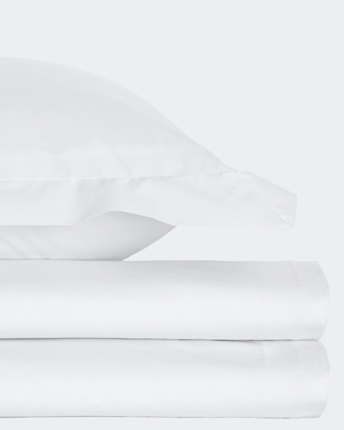 White Egyptian Cotton Deep Fitted Sheet, Deep King Size Bed Sheets