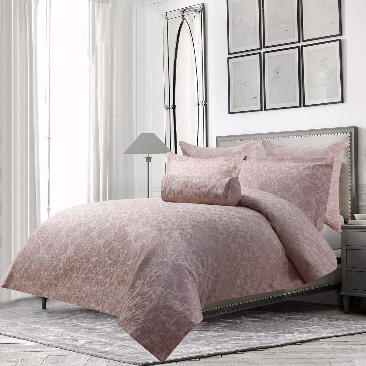 Dunnes Stores Pink Parma Duvet Cover