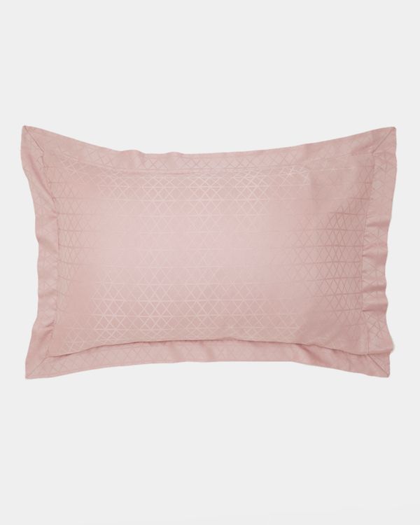 Geo Jacquard Oxford Pillowcase