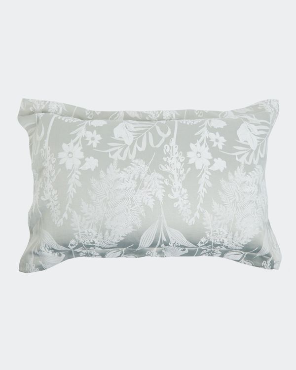 Floral Jacquard Oxford Pillowcase