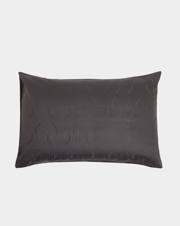 Geo Jacquard Housewife Pillowcases - Pack Of 2