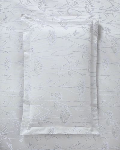 Leaf Jacquard Oxford Pillowcase