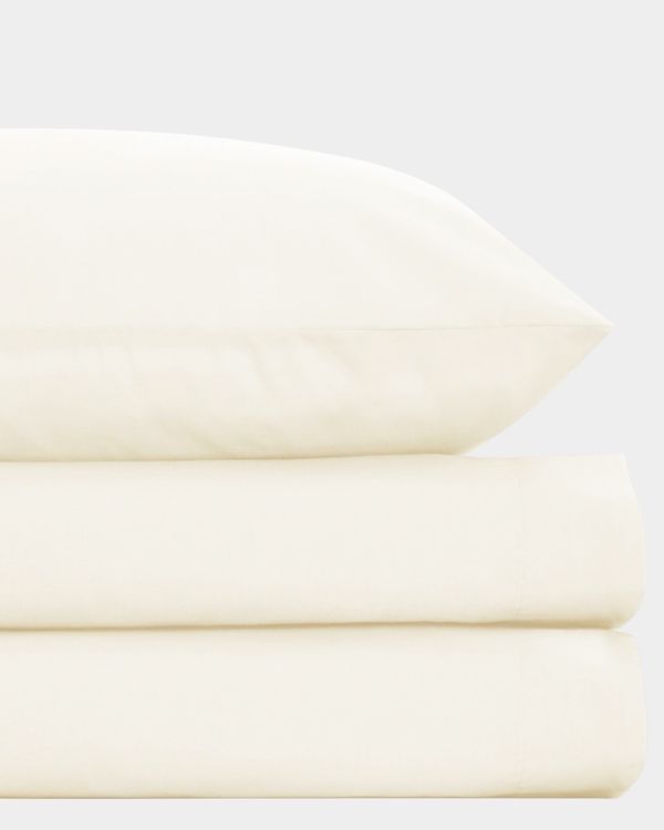 Egyptian Cotton 220 Thread Count Pillowcase -  2 Pack 